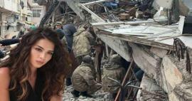 Seruan minta tolong dari Melisa Aslı Pamuk! Keluarganya terdampar dalam gempa bumi di Maraş