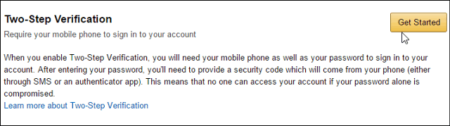 Cara Mengaktifkan Verifikasi Dua Langkah di Akun Amazon.com