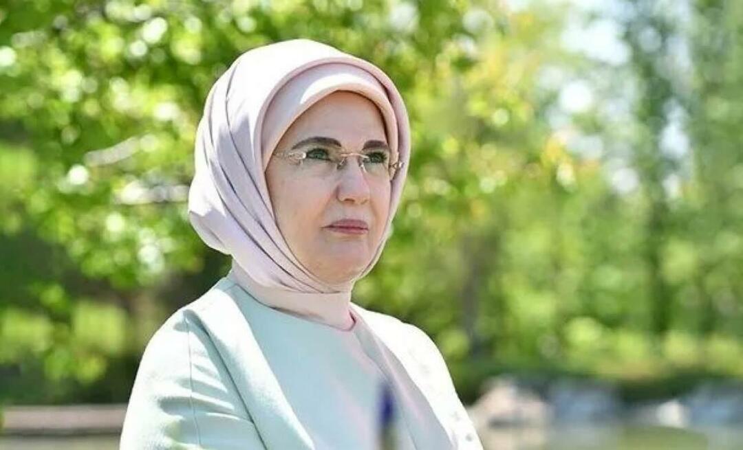 Sharing dari Ibu Negara Erdoğan mengenai serangan rumah sakit Israel di Gaza