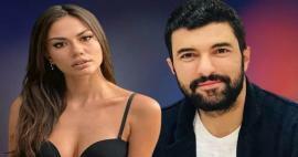 Pose pertama dari Engin Akyürek dan Demet Özdemir dalam serial 