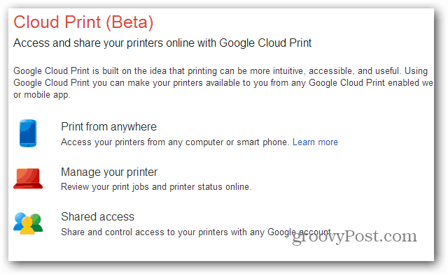 Cetak dari Nexus 7 melalui Google Cloud Print