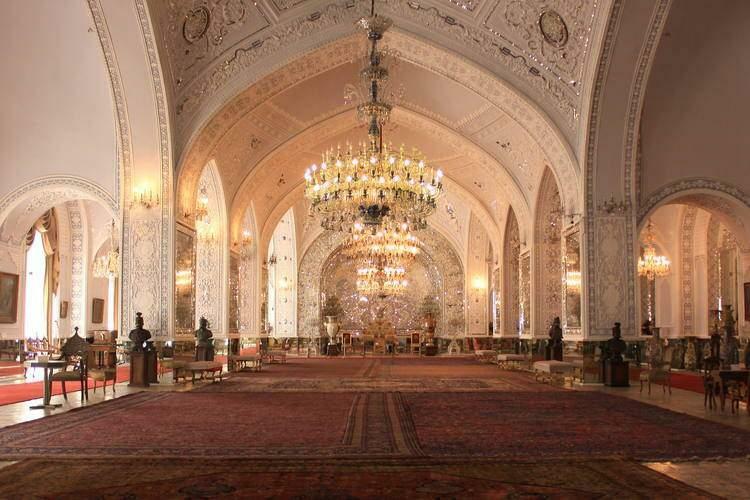 Interior Istana Golestan