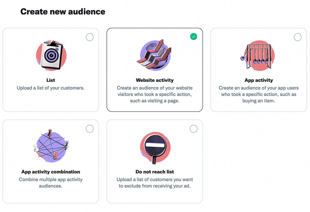 cara-membangun-a-target-audiens-menggunakan-twitter-piksel-set-up-membuat-audiens-kustom-baru-pilih-audiens-dari-alat-menu-dalam-iklan-manager-contoh-22