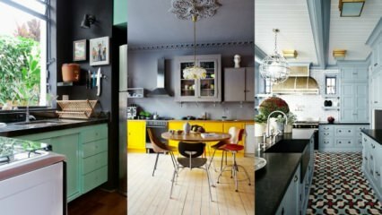 Saran dekorasi dapur berwarna-warni