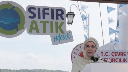 Panggilan Pertama dari First Lady Erdoğan untuk mendukung proyek 'Zero Waste Blue'