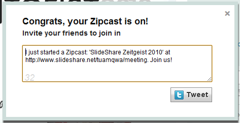 zipcast siaran sosial