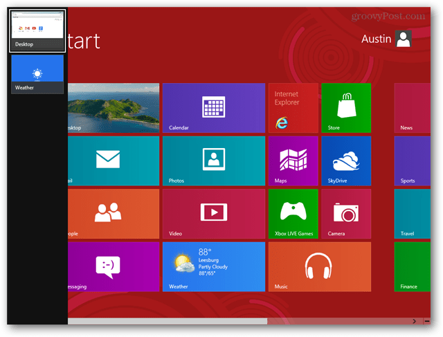 Cepat Mengubah Antara Aplikasi Windows 8 melalui Keyboard