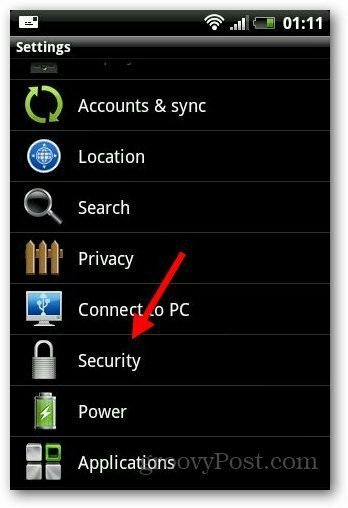 Kunci Keamanan Android 2