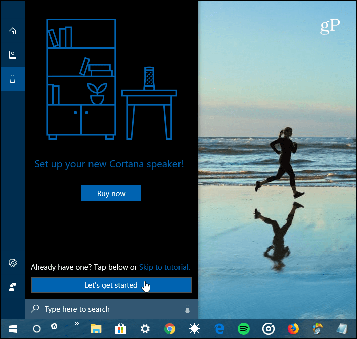 1 Perangkat Cortana