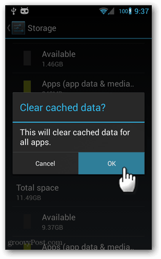 Cara Menghapus Semua Data Aplikasi dalam Cached di Android 4.2+