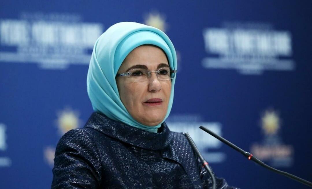 Ibu Negara Erdoğan: "Biarlah suara kami menjadi suara rakyat Palestina!"