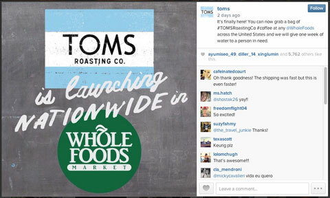 gambar instagram toms dengan hashtag