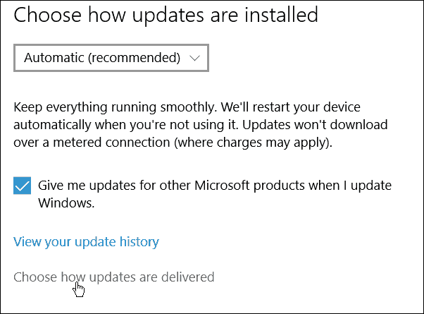 Hentikan Windows 10 dari Membagikan Pembaruan Windows Anda ke PC Lain