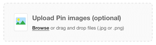 pinterest mengunggah gambar pin