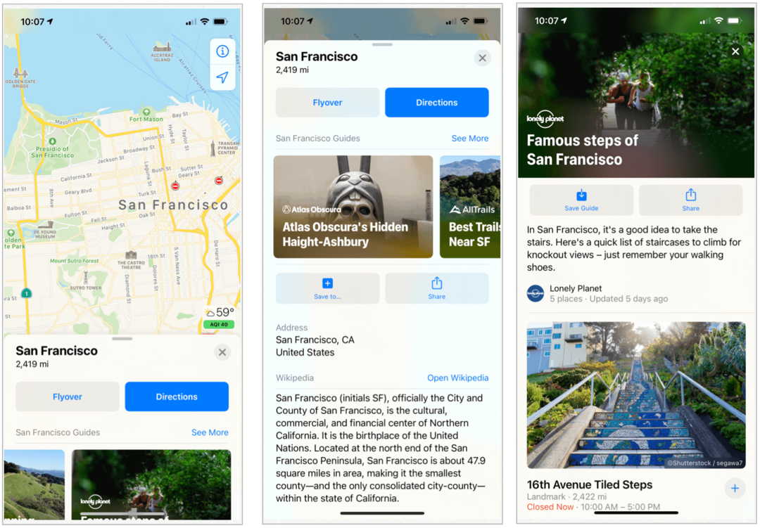 Bagaimana Apple mengubah Peta di iOS 14, macOS Big Sur