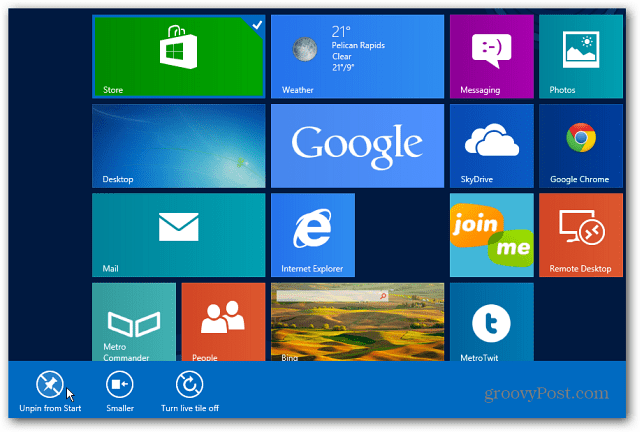 Cara Mematikan Toko di Windows 8