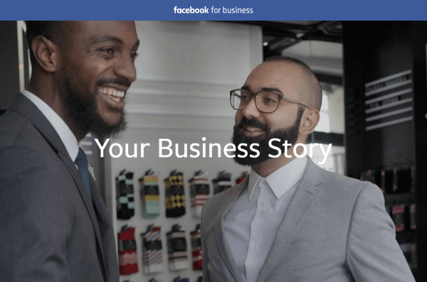 facebook kisah bisnis Anda