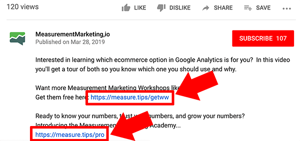 Google Analytics cara melacak lalu lintas dari saluran YouTube ke situs web Anda tip 1