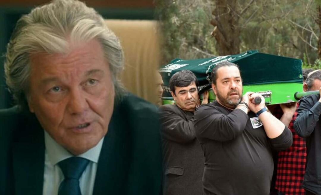 Aktor Kazım Akşar mengucapkan selamat tinggal pada perjalanan terakhirnya