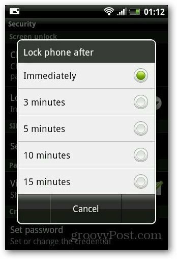 Kunci Keamanan Android 5