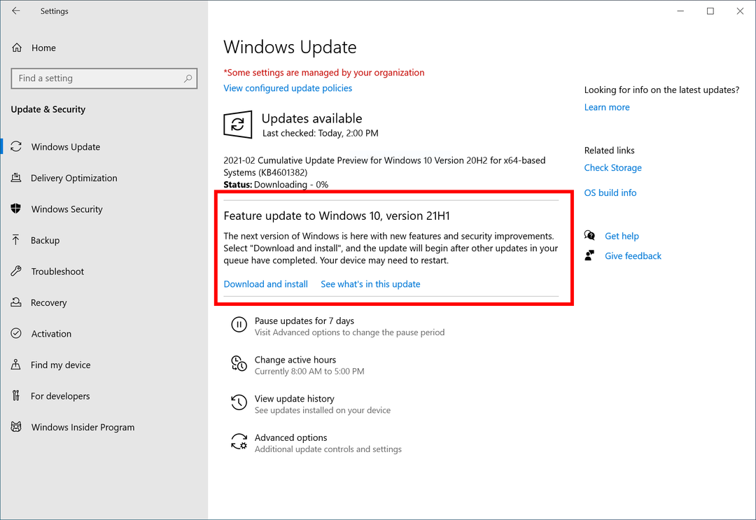 Microsoft Secara Resmi Mengumumkan Windows 10 21H1