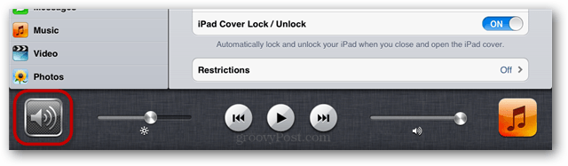 Memperbaiki iPad Mute Unlock, Keyboard, dan Sound Game