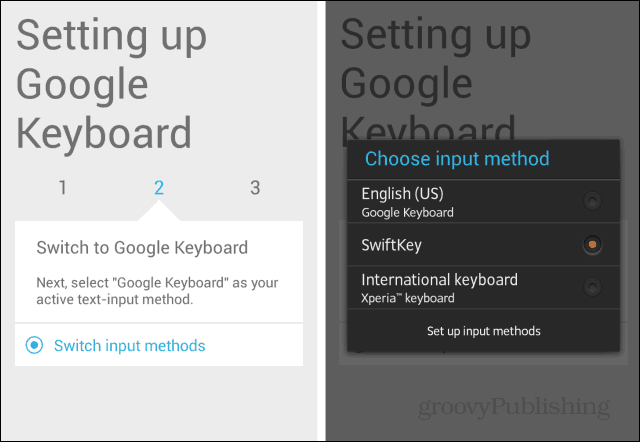 Input saklar keyboard Android KitKat