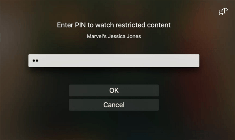 Netflix Masukkan PIN yang Dibatasi Konten
