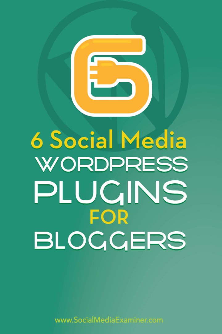 6 Plugin WordPress Media Sosial untuk Blogger: Pemeriksa Media Sosial