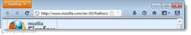 Firefox 4 tab bar disembunyikan