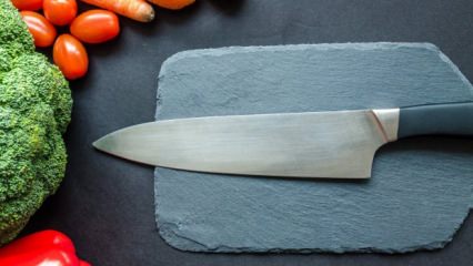 Bagaimana cara menghilangkan noda karat dari pisau? 