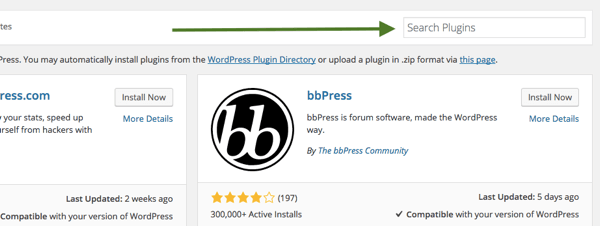pencarian plugin wordpress