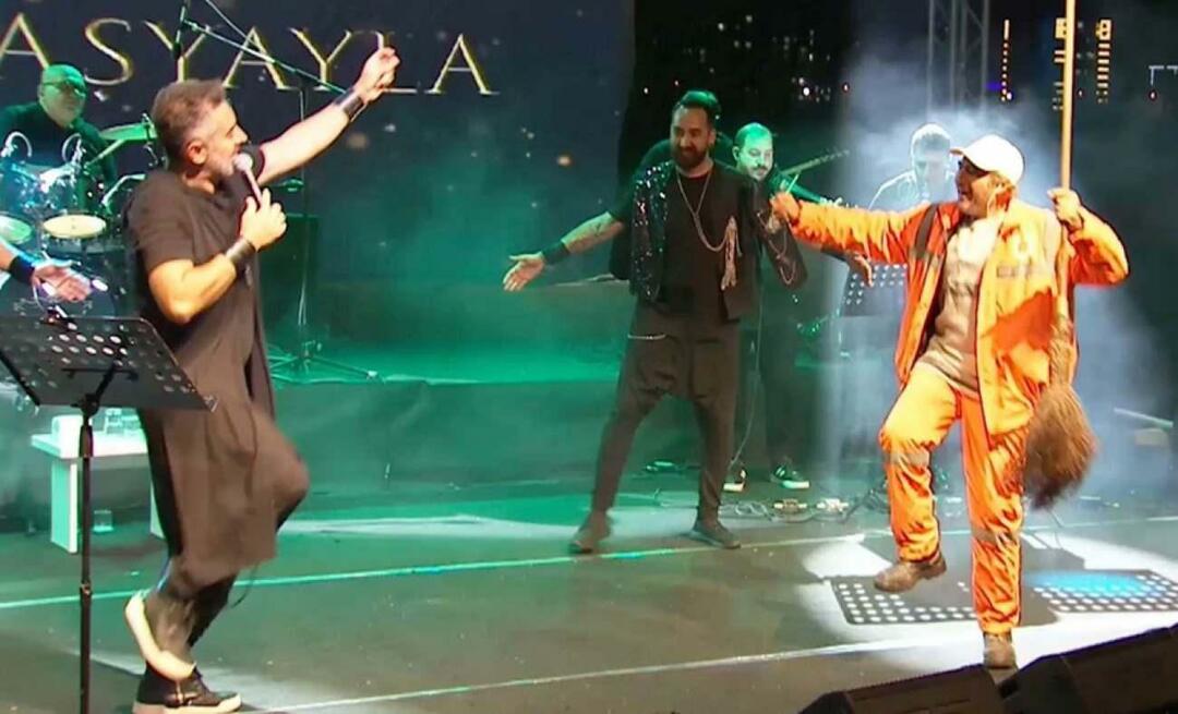 Turgay Başyayla dan tarian petugas kebersihan menjadi viral! Melompat ke atas panggung dan...