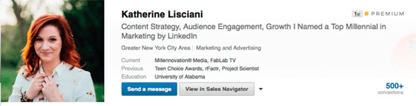 contoh foto profil linkedin