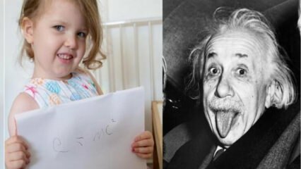 Dunia berbicara gadis ini! Ophelia menyusul Einstein ...
