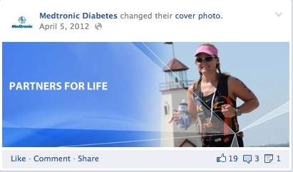 spanduk facebook diabetes medtronic pertama