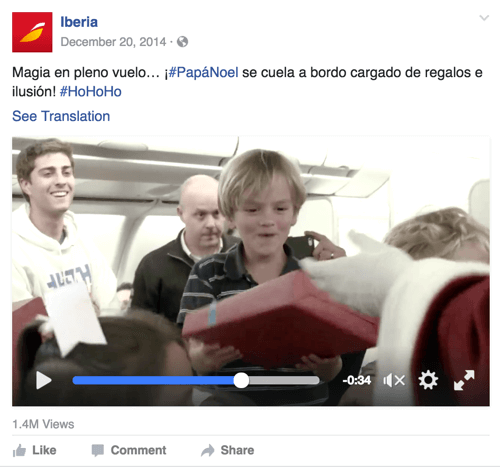 Video kampanye oleh Iberia Airlines ini menghubungkan melalui emosi liburan.