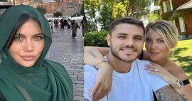 Pose Hijab Wanda Nara di Depan Hagia Sophia Jadi Perbincangan Hangat!
