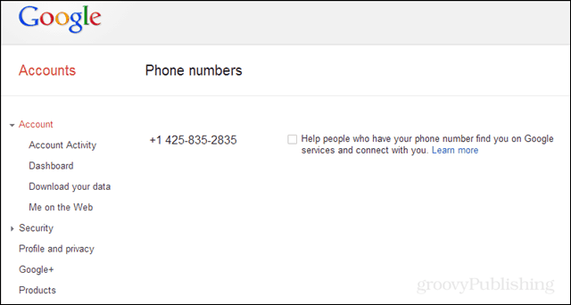 Menyisih dari Nomor Telepon Anda Sedang Terhubung ke Google Lookup