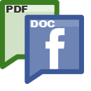 Konverter PDF ke Word - tersedia di Facebook