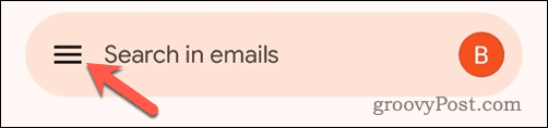 Buka menu Gmail