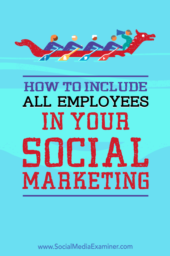 Bagaimana Memasukkan Semua Karyawan dalam Pemasaran Media Sosial Anda oleh Ann Smarty di Penguji Media Sosial.