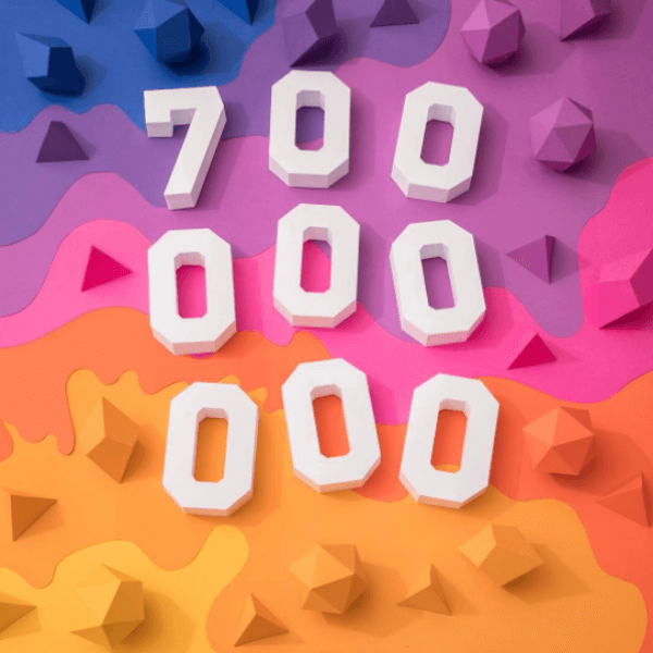 Instagram menjangkau 700 juta pengguna di seluruh dunia.