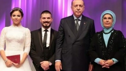 Presiden Erdogan dan istrinya Emine Erdogan adalah saksi pernikahan!