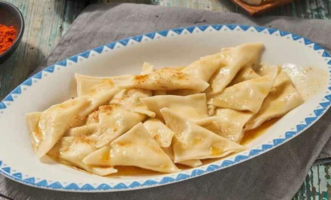 Bagaimana cara membuat piruhi ravioli dengan kubus? Resep ravioli piruhi! 