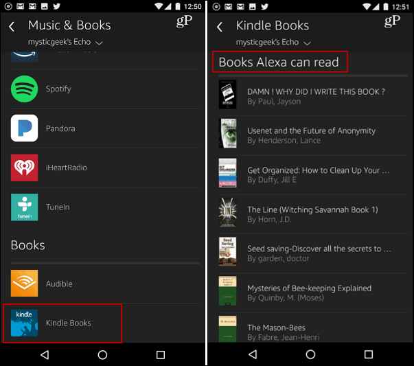 Bagaimana Menemukan eBuku Kindle yang Bisa Dibaca Alexa untuk Anda