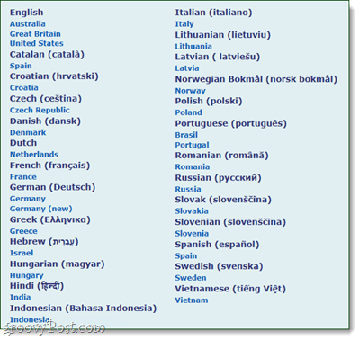 daftar bahasa speckie