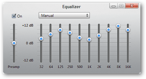 "pengaturan equalizer sempurna" untuk iTunes dan iOS