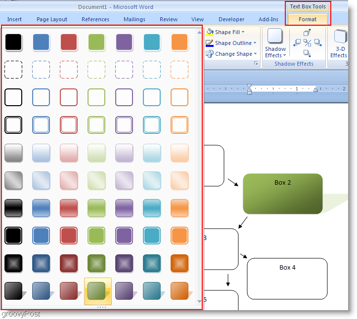 Cara Membuat Diagram Alir di Microsoft Word 2007