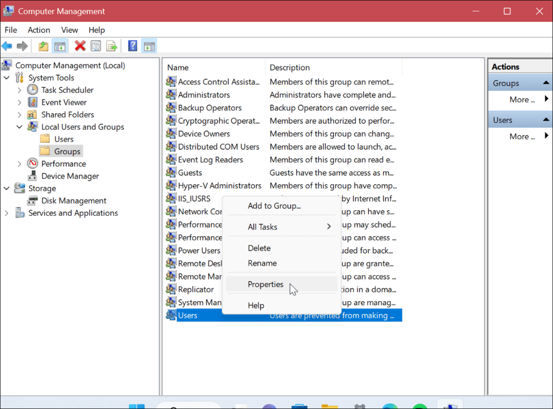 Tentukan Jenis Akun Pengguna di Windows 11